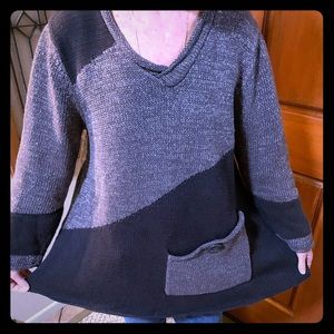 Pure Handknit Sweater Top Tunic